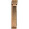 Ekena Millwork Thorton Traditional Rough Sawn Bracket w/ Offset Brace, Western Red Cedar, 6"W x 24"D x 32"H BKT0604X24X32THR01RWR - alternate 2